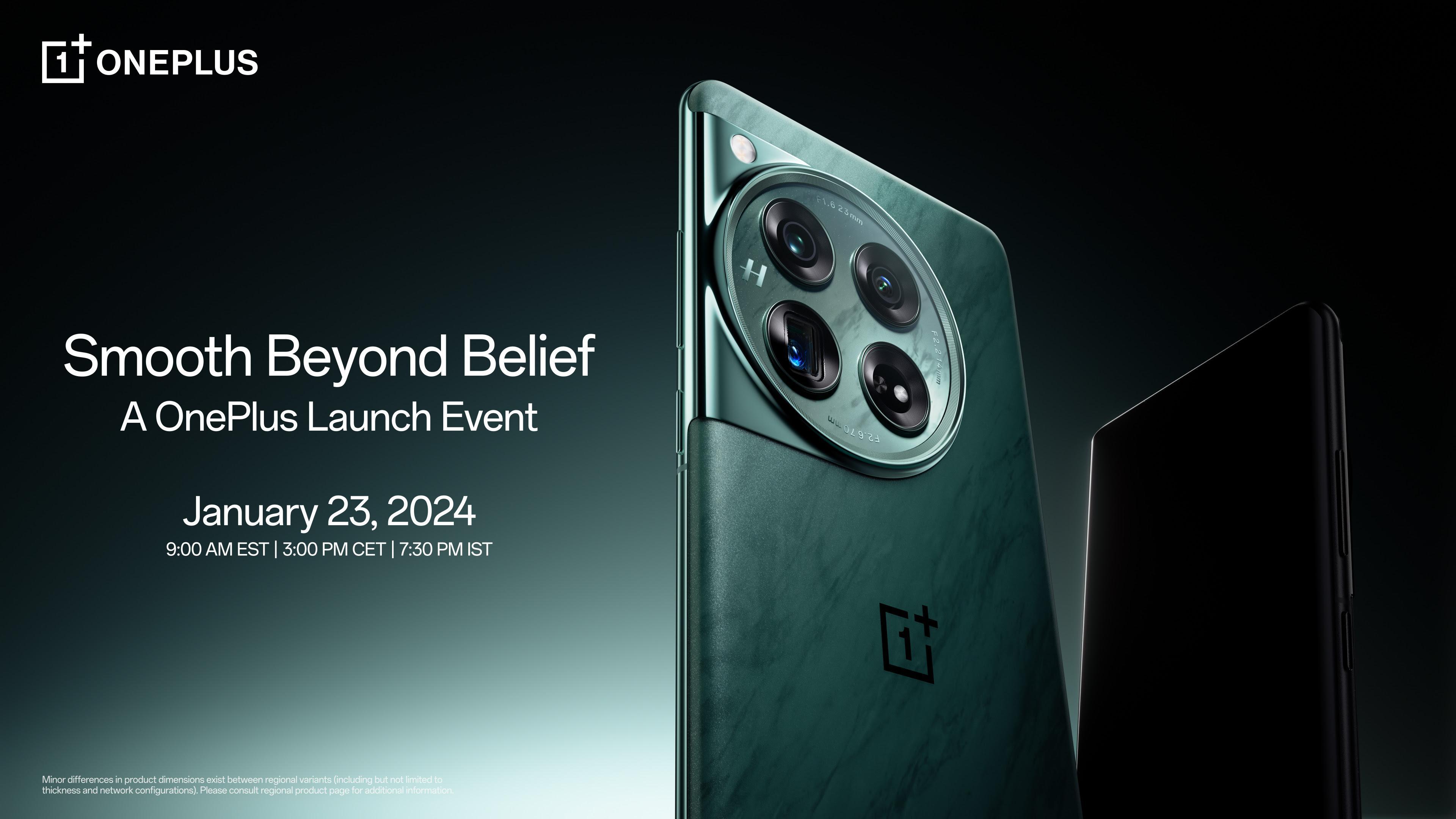 One Plus 12 Launch Event